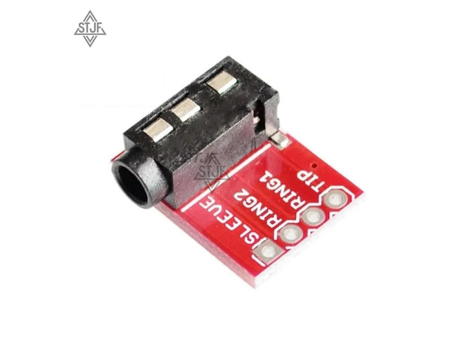 SJTF TRRS 3.5mm Audio Holder MP3 Stereo Headphone Video Microphone Interface Module