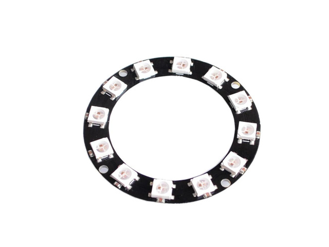 12-Bit RGB LED Ring WS2812 5050 Precise