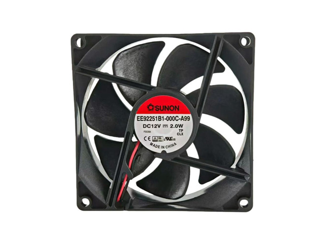 for EE92251B1-000C-A99 9225 DC12V Cooling Fan 51.5CFM 3000RPM, Ball Bearing for Computer Case, Electronic Equipment