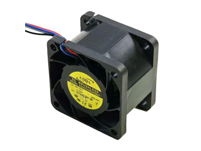 for ADDA AS04024XB285BA1 DC 24V 40x40x28mm 4-Wire Ball Bearing High-Speed Cooling Fan 25000RPM 30CFM 4028