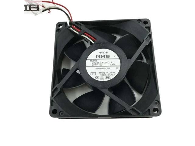 For 09225VA-24Q-AL 9225 24V 0.49A case heat dissipation three wire cooling fan