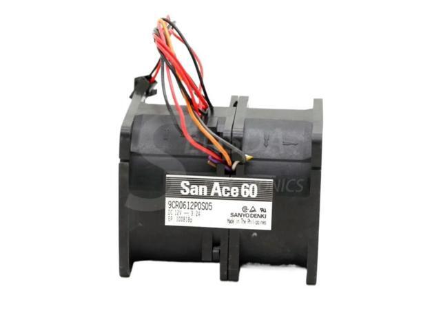 For Sanyo 9CR0612P0S05 6076 60mm 6cm 3.2A 6CM car booster high speed violence cooling fans cooler