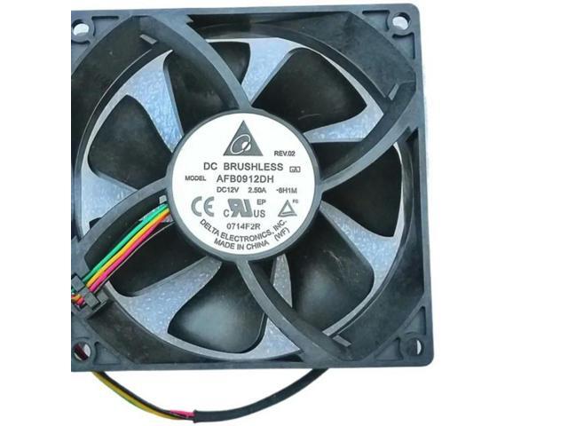AFB0912DH For Delta 9225 9cm Fan High-Speed Double Ball DC 12V 2.5A 508110-001 server fans