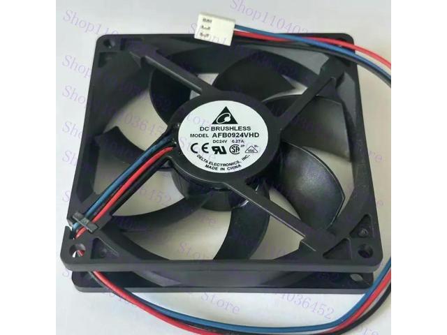 for Delta Electronics AFB0924VHD F00 DC 24V 0.27A 90x90x20mm 3-Wire Server Cooling Fan