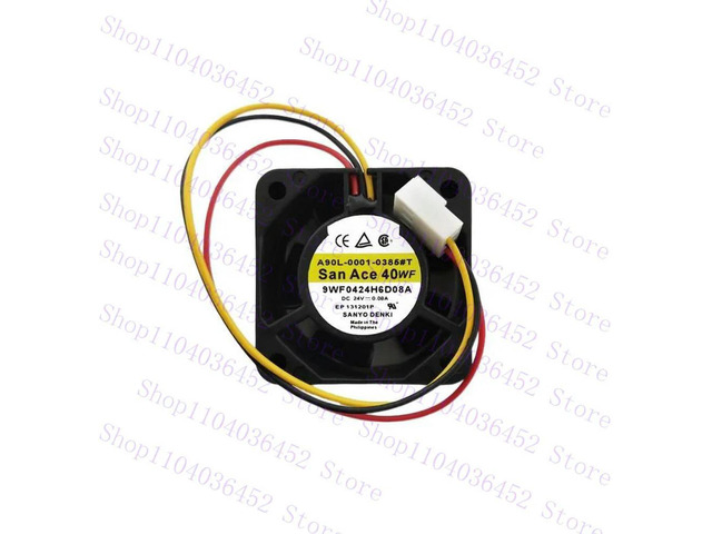 9WF0424H6D08A A90L-0001-0385 for FANUC Cooling Fan DC24V 0.08A Servo Amplifier Fan Cooling Fan Accessories Cooler Fan