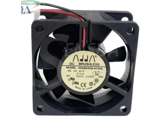 FOR ADDA ad0624hs-a70gl 6025 60mm 6cm DC 24v 0.15a 6cm frequency converter cooling fans