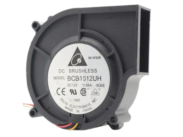 for delta BCB1012UH BCB1012UH-9Q68 97*87*25mm DC12V 3.84A Server Cooling Server Blower Fan 97x97x25mm 4-wire