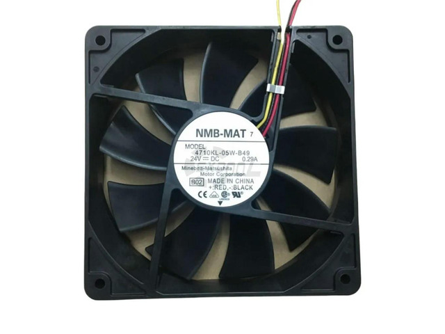 1PCS for 4710KL-05W-B49 12025 12CM 24V 0.29A Equipment Fan High-Efficiency 120x120x25mm Cooling Servers, Inverters