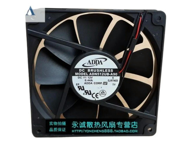 135x135x25mm cooling fan FOR ADDA ADN512UB-A90 13525 12V 0.44A 13.5cm dual ball bearing chassis fan
