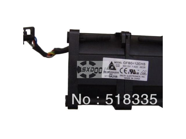 40mm High Speed Car Booster for Delta GFB0412EHS 43V6928 DC Cooling Fan 12V 1.82A for Server & Inverter Applications