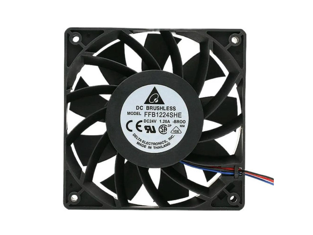 for delta FFB1224SHE 12038 24 v 1.20 5500 RPM big air volume converter cooling fan for 120*120*38mm