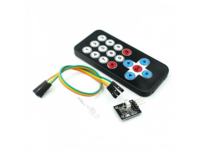 1Set Infrared Remote Control Module IR Receiver Module DIY Kit HX1838 for Raspberry Pi