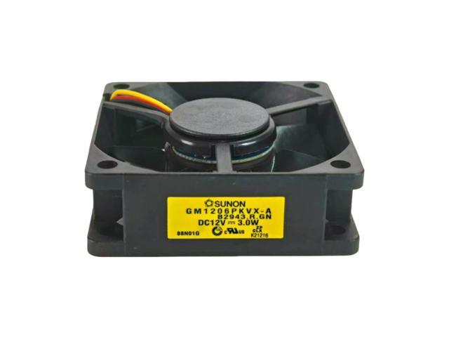 for GM1206PKVX-A 60x60x20mm DC12V 3.0W Cooling Fan Brushless Blower for Server, Power Supply, Industrial Equipment