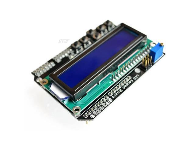 LCD Keypad Shield LCD1602 LCD 1602 Module Display ATMEGA328 ATMEGA2560 For UNO blue screen