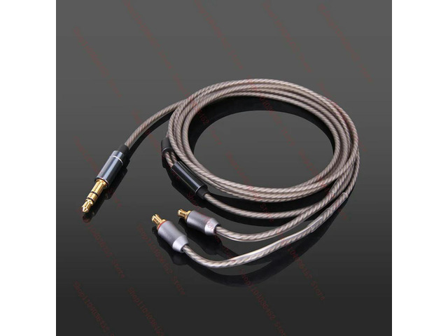 Silver Plated Audio Cable for ATH-E40 E50 E70 LS40 LS70 LS50 iS