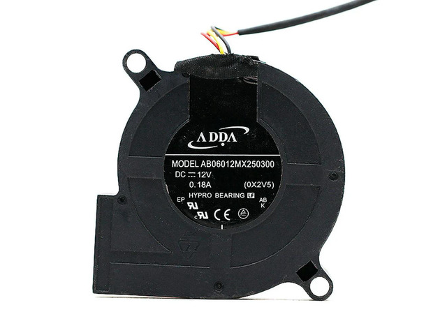 for BENQ MX703 Projector Blower Fan AB06012MX250300 60x60x25mm 12V 0.18A Cooling Cooler Turbo Fan