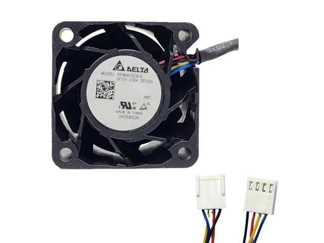 34000RPM Extreme Fan for Delta PFB0412EN-E 40x40x28mm 12V 4.0A Super High-Speed Blower Fan High Static Pressure for 1U Server S