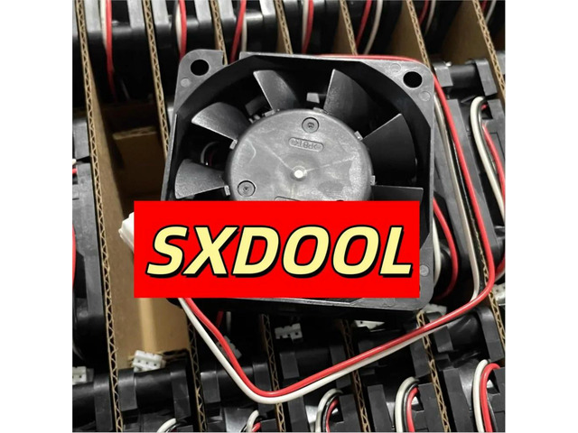 2pcs 60mm Fan for 2406KL-05W-B39 24V DC Cooling Fan, 0.08A, Ball Bearing Durable Servers, Electronic Industrial