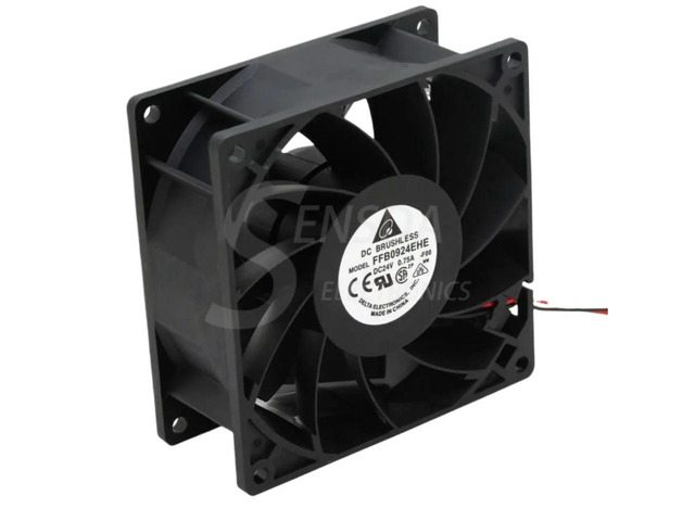 1PCS 92mm Welding Machine Fan for Delta FFB0924EHE 90mm 24V 0.75A 9238 9038 Inverter Server Cooling High-Efficiency Airflow