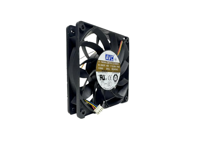 For AVC DBTA1225B8S 120mm 48V 0.5A PWM High Speed Industrial Cooling Fan 12025 4500RPM Server Switch Cooling