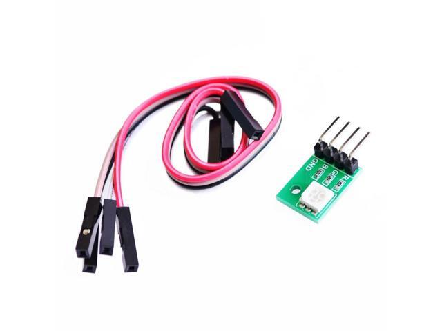 1set RGB Module LED Module Full Color LED Module Three Color LED Green Board With Wire
