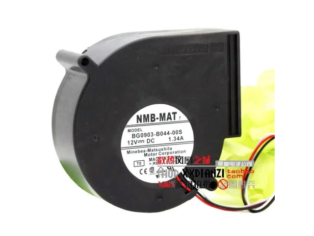 for BG0903-B044-00S 12V 1.34A 97x97x33mm Server Blower Cooling Fan, 3700 RPM, 28.6 CFM, 54.5 dBA Noise Dual Ball Bearing