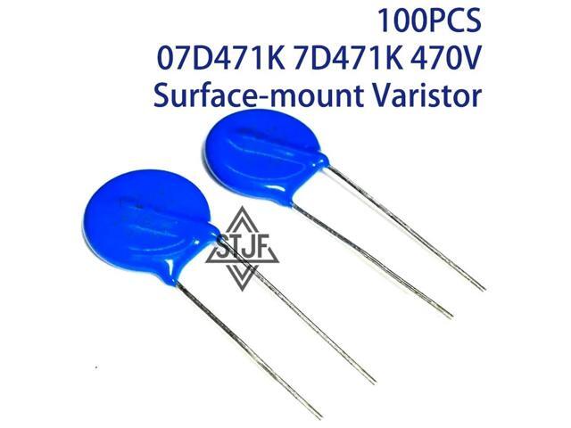 100PCS 07D471K 7D471K 470V Surface-mount Varistor