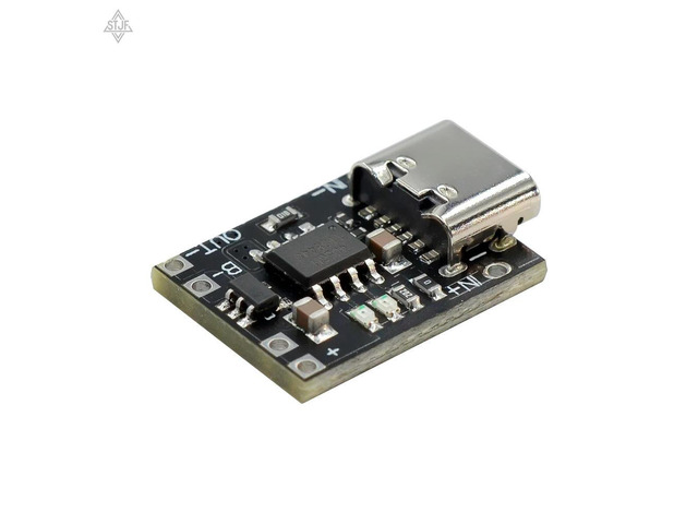 Ultra-Small Lithium Charging Panel 1A Ternary Lithium 3.7V4.2V Charger Module Type-C With Protection Board