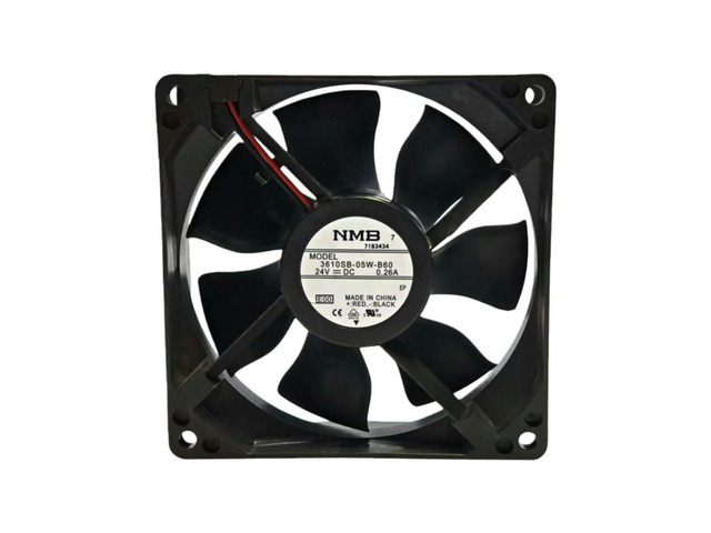 for 3610SB-05W-B60 92x92x25mm DC24V Cooling Fan for Inverter, Industrial Equipment, Ball Bearing, Quiet Operation