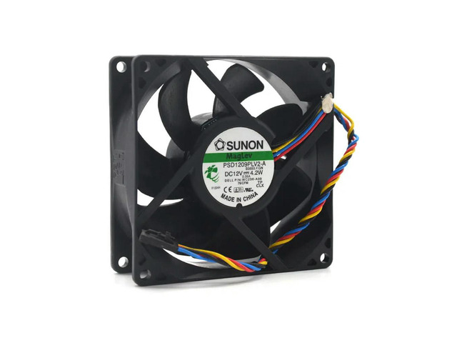 For PSD1209PLV2-A B3553.F. GN DC 12V 4.2W Server Cooling Fan 4-wire PWM 90x90x32mm WC236-AOO