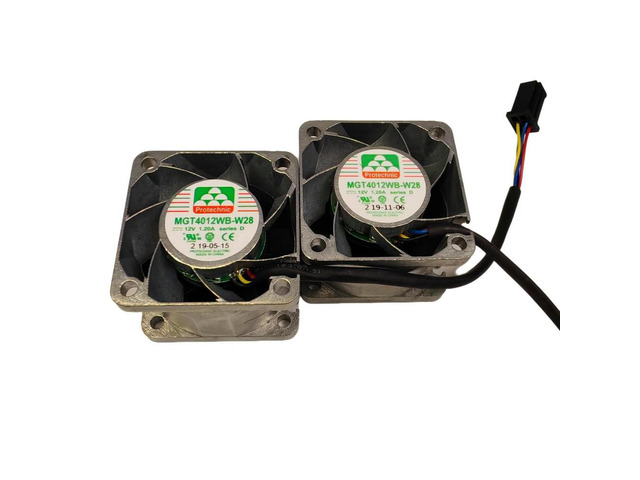 MGT4012WB-W28 40x40x28mm 12V 1.2A Aluminum Frame PWM Dual Ball Bearing Industrial Cooling Fan 23000RPM 4-Wire