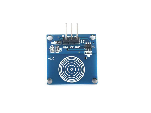 TTP223 12V 1-Channel Touch Relay Module Capacitive Touch Key Switch Sensor Self-Locking/No-Locking HTTM Touch Button For