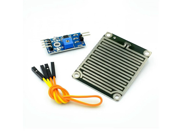 3.3-5V Rain Raindrops Detection Sensor Weather Humidity Module For