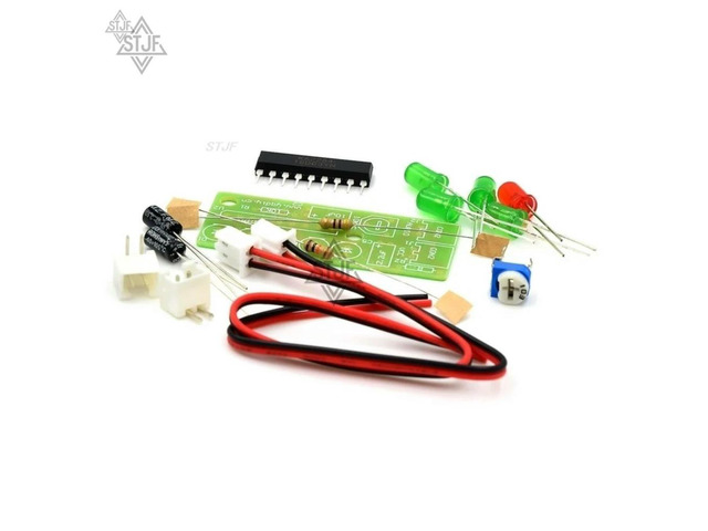 Electronic Kit Parts 5mm RED Green LED Level Indicating 3.5-12V KA2284 DIY KIT Audio Level Indicator Suite Trousse DIY