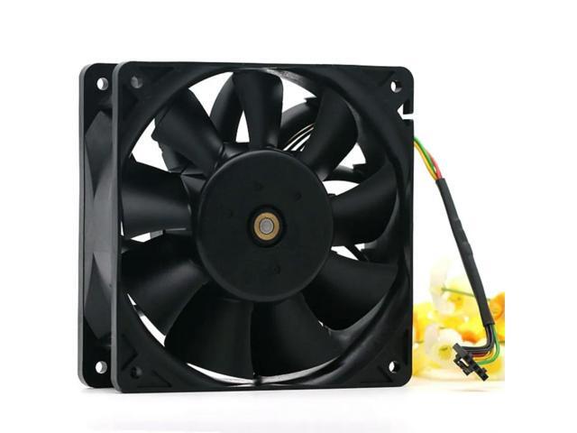 High-Speed Miner Cooling Fan For Antminer S7, 12038 V35141-35, 12V 2.2A, 12CM PWM