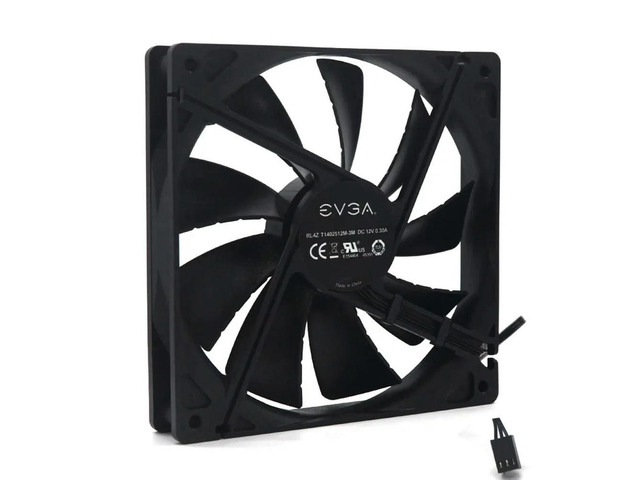 140mm Mute Cooling fan 14cm T1402512M-3M 140X25mm DC 12V 0.30A (0.18A) 1200RPM Mute Fans 3-pin Power Supply For