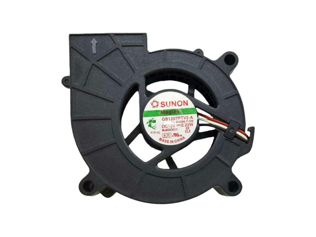 for GB1207PTV2-A 7025 24V Blower, Centrifugal Turbo Fan for Projector Replacement, 70x70x25mm 3-Pin Cooling Fan