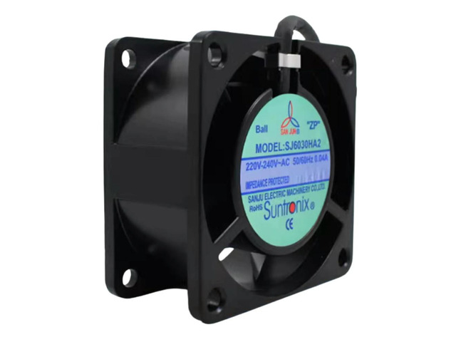for SANJUN SJ6030HA2 60x60x30mm AC 220V 240V Cooling Fan, 0.04A 2400RPM Silent Fan for Industrial Equipment