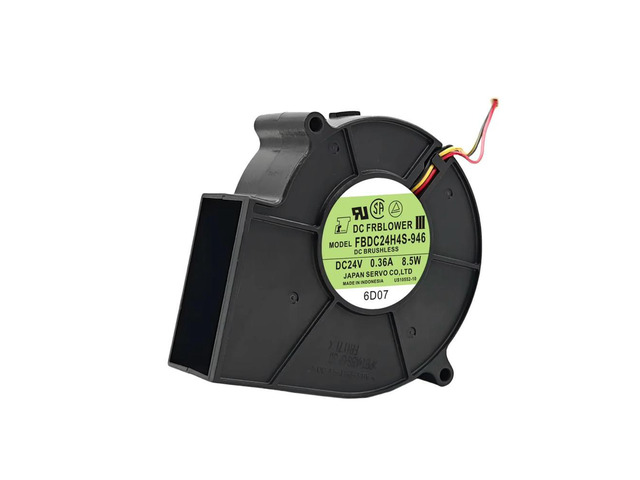 SERVO FBDC24H4S-946 97x97x33mm 24V Heavy-Duty Blower Fan - 8.5W Cooling, 3712 RPM 97x97x33 Blower