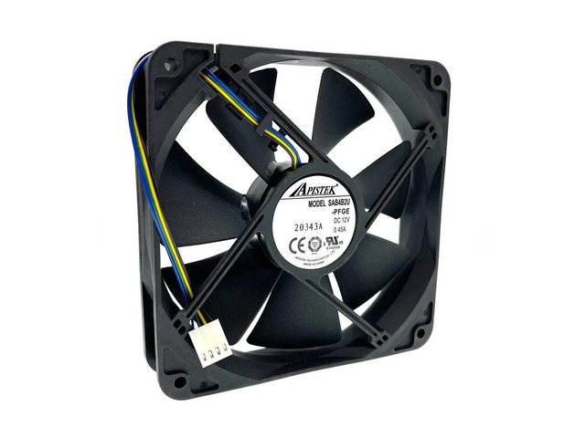 SAB4B2U -PFGE 120mm 12cm PWM Water Block Watercooler Cooling Fan,120X120X25mm 12V Dual Ball Bearing 2700RPM for ApistFans