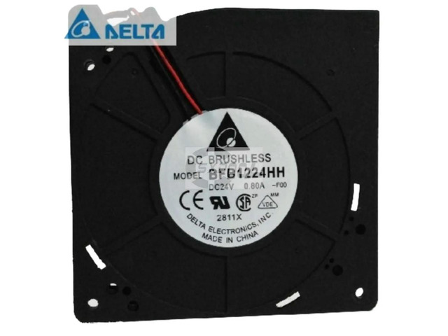 for Delta BFB1224HH Blower Fan 12032 24V 0.80A Centrifugal Cooling Servers, Inverters, and PC Cases (120x120x32mm)
