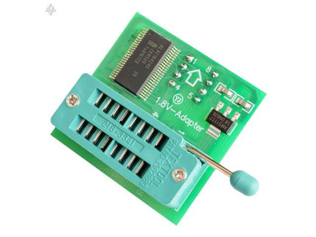 1.8V adapter for or motherboard 1.8V SPI Flash SOP8 DIP8 W25 MX25 use on programmers TL866CS TL866A EZP2010 EZP2013 CH341