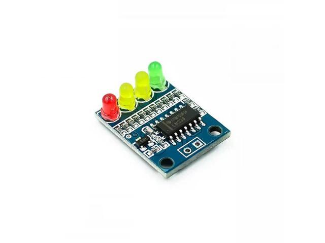 12-V 4-section power indicator Module onboard 4-position power indicator LED indicator