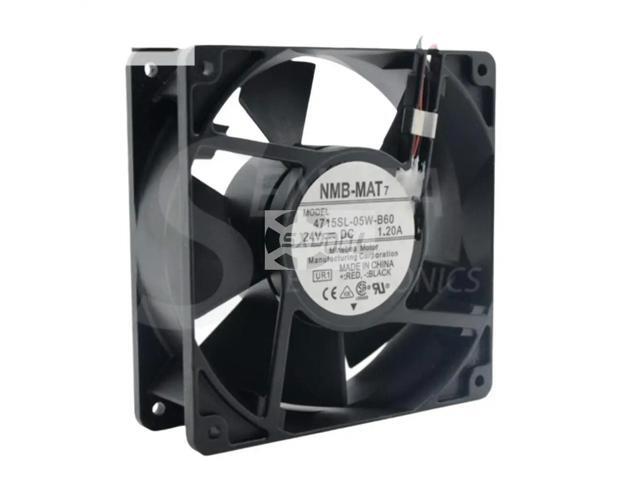Welding Machine Cooling Fan For 4715SL-05W-B60 120x120x38mm DC 24V 1.2A IP55 Waterproof High-Speed Cooling Fan