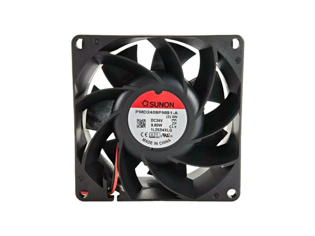 For PMD2408PMB1-A 80x80x38mm 24V 0.40A High Airflow Industrial Inverter Cooling Fan 84CFM DC Ball Bearing Fan