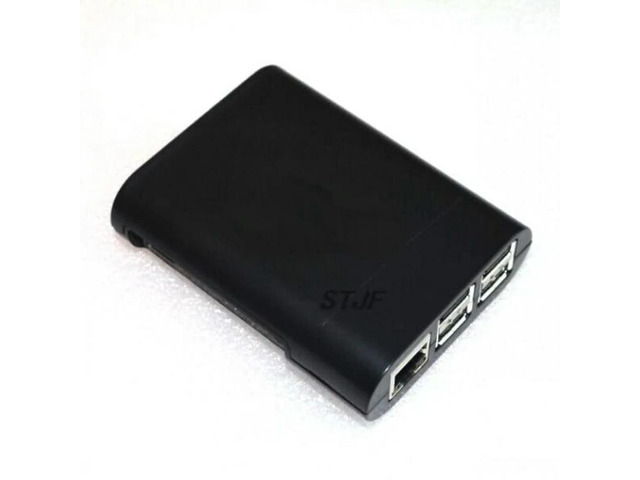 Raspberry Pi 3 Model B & 3B 3B+ Raspberry Pi 3 2 Black Case Cover Shell Enclosure Box ABS box