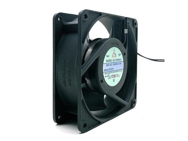 380V 120mm 12cm Case Fan 12038 380VAC SJ1238HA3 Industrial Cabinet Distribution Box 12cm Axial Cooling Fan