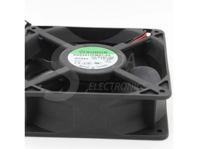 12038 Fan for KDE2412PMB1-6A 120mm DC 24V 10.3W Cooling Fan, 120x120x38mm Server & Inverter Converter Axial