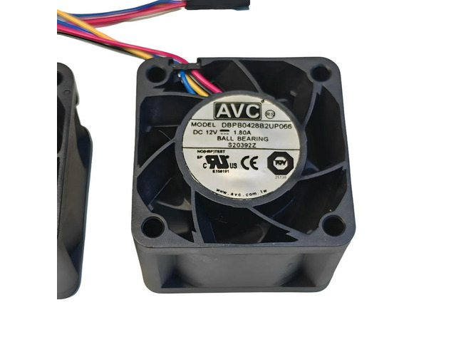 1pcs For AVC DBPB0428B2UP066 40x40x28mm 12V 1.80A 4-Wire PWM Server Cooling Fan, High-Speed Industrial Computer Fan