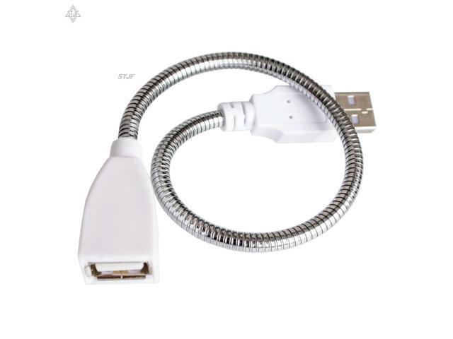 Desk Lamp USB Power Cable Extension Cord Flexible l Hose USB Desk Light
